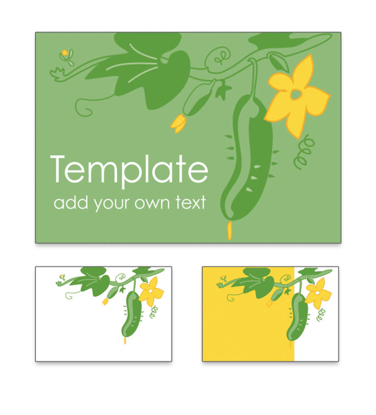 pickle label template