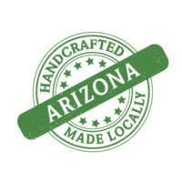 made in Arizona logo green art