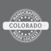 made in Colorado logo white
