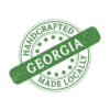 made in Georgia logo green art