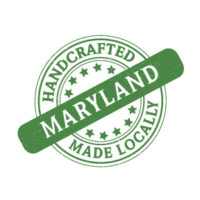 made in Maryland logo green art