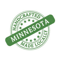 made in Minnesota logo green art