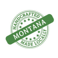 made in Montana logo green art