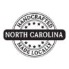made in North Carolina logo black
