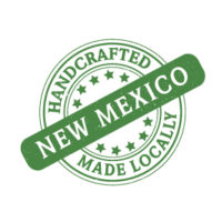 made in New Mexico logo green art