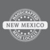 made in New Mexico logo white art