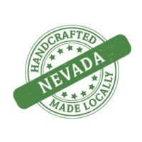 made in Nevada logo green art