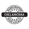 made in Oklahoma logo black art