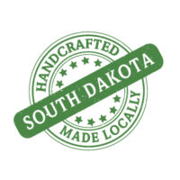 made in South Dakota logo green art
