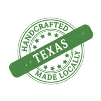 made in Texas logo green art