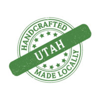 made in Utah Logo green art