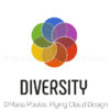 diversity logo 6 colors