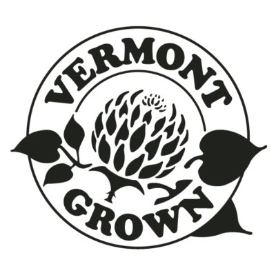 Vermont grown logo black