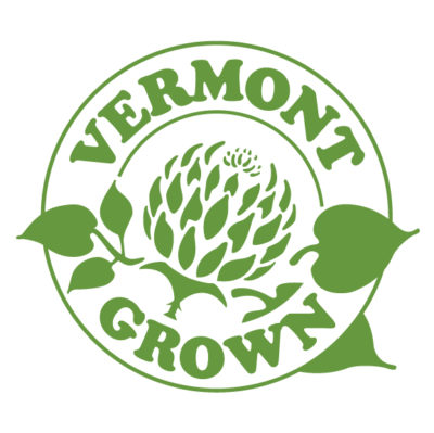 Vermont grown logo green