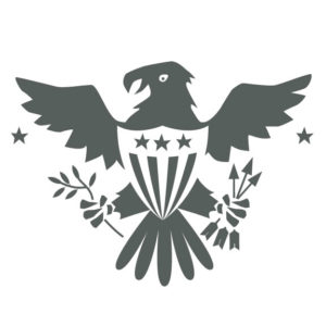 eagle stencil logo