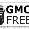 GMO free logo black version
