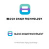 Bitcoin Cryptocurrency company logo for sale
