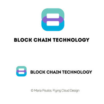 Bitcoin Cryptocurrency company logo for sale
