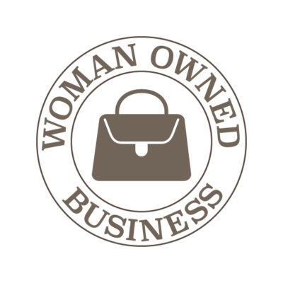 woman owned business logo natural