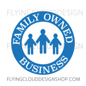 Family Owned Business logo symbol