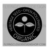organic open pollinated logo for sale