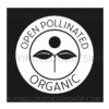 organic open pollinated logo for sale