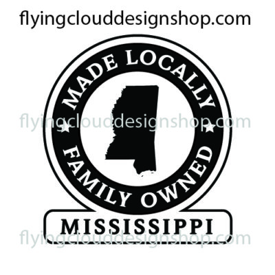family owned business logo MS