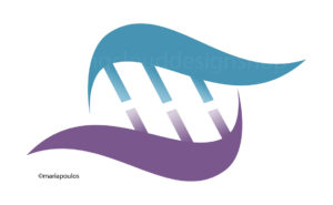 DNA logo art for pharma