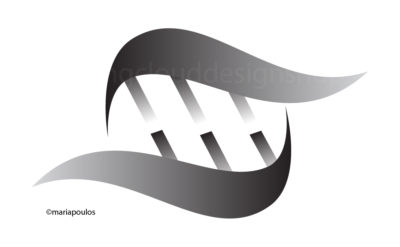 DNA logo art
