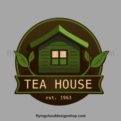 tea house logo