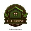 tea house logo