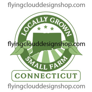 grown locally small farm Connecticut logo