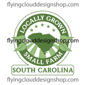 grown locally small farm South Carolina logo